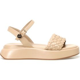 Nine West Valle 4FX Taba Kalın Taban Kadın Sandalet