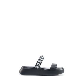 Nine West Veloan 5FX Siyah Kadın Düz Terlik