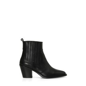 Nine West Villa 4PR Siyah Kadın Kovboy Bot