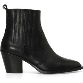 Nine West Villa 4PR Siyah Kadın Kovboy Bot
