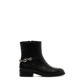 Nine West Vitali 5PR Siyah Kadın Düz Bot