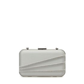 Nine West Wendy 4PR Gümüş Kadın Clutch Çanta