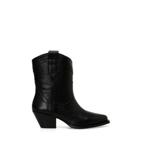 Nine West Westana 4PR Siyah Kadın Kovboy Bot