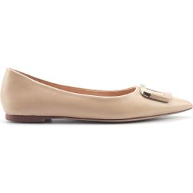 Nine West Wiena 5FX Bej Kadın Babet