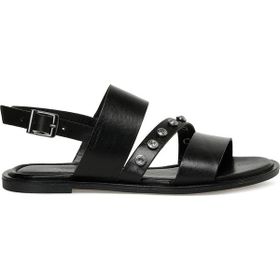 Nine West Yuny 3FX Siyah Kadın Sandalet