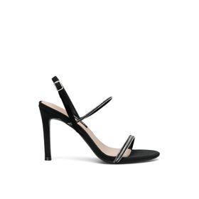 Nine West Zarina 2FX Siyah Kadın Sandalet
