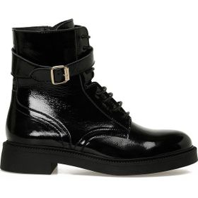 Nine West Zedina 5PR Siyah Kadın Düz Bot
