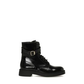 Nine West Zedina 5PR Siyah Kadın Düz Bot