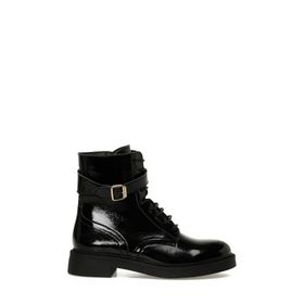 Nine West Zedina 5PR Siyah Kadın Düz Bot