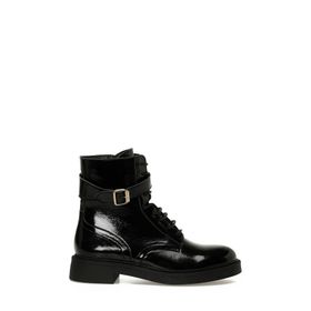Nine West Zedina 5PR Siyah Kadın Düz Bot