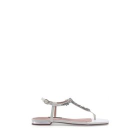 Nine West Zulen 3FX Beyaz Düz Kadın Sandalet