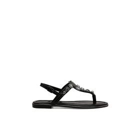Nine West Zulı Siyah Kadın Sandalet