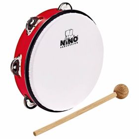 Nino NINO51R ABS 8 inç Tambourine Jingle Drum