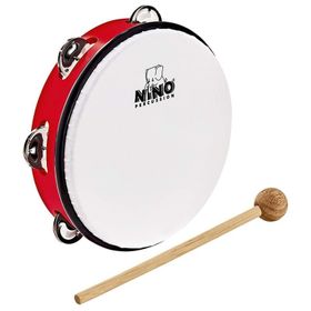 Nino NINO51R ABS 8 inç Tambourine Jingle Drum