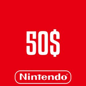 Nintendo 50 USD Hediye Kartı
