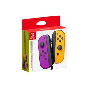 Nintendo Switch JoyCon Neon Purple Orange Controller Oyun Kolu