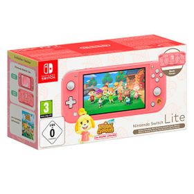 Nintendo Switch Lite Isabelle's Aloha Pembe Oyun Konsolu