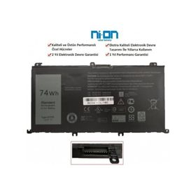 Nion Dell Inspiron 15-5537 Uyumlu Notebook Batarya