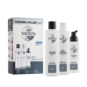 Nioxin 2 Doğal Saçlar Büyük Boy Yoğun Dökülme Karşıtı Set
