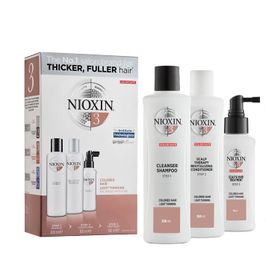 Nioxin 3 Boyalı Saçlar Büyük Boy Dökülme Karşıtı Set