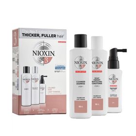 Nioxin 3 Boyalı Saçlar Küçük Boy Dökülme Karşıtı Set