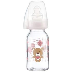 Nip 35070 125 ml Pembe Antikolik Cam Biberon
