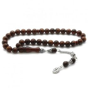 Nipora 925 Ayar Gümüş Püsküllü Küre Kesim Exclusive Renk Kuka Tesbih