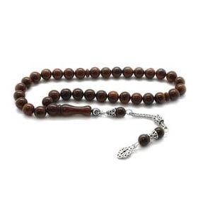 Nipora 925 Ayar Gümüş Püsküllü Küre Kesim Exclusive Renk Kuka Tesbih