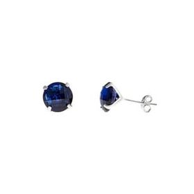 Nipora Night Blue Zirkon Taşlı 925 Ayar Gümüş Kadın Küpe