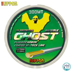 Nippon Ghost 300 mt Floracarbon 0,27 mm Misina