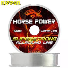 Nippon Horse Power 100 mt Beyaz 0,45 mm Olta Misinası