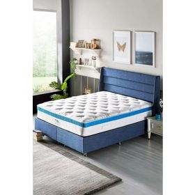 Niron 160x200 cm Blue Çift Kişilik Lüks Full Ortopedik Yatak