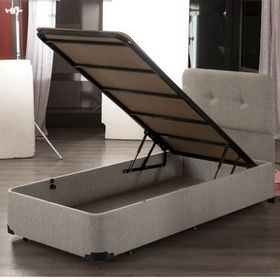 Niron 80x180 cm Tek Kişilik Sandikli Klasik Kumas Baza