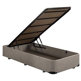 Niron 90x200 CM Tek Kişilik Sandıklı Klasik Kumaş Baza