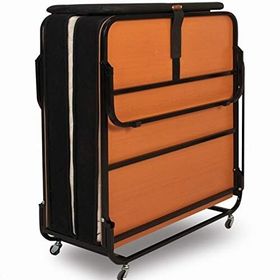 Niron 90x200 cm Tek Kişilik XL Katlanır Katlanabilir Ortopedik Yaylı Yatak