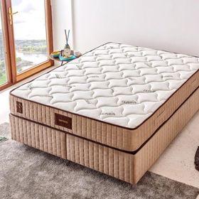 Niron Bamboo Yatak 80x180 Tek Kişilik Doğal Bambu Kumaş Tam Ortop Yatak