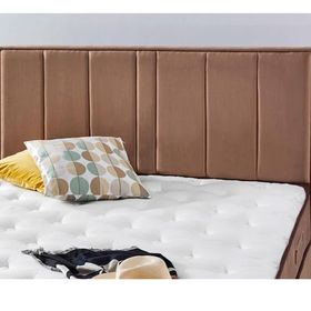 Niron Comfort 100 cm Tek Kişilik Sütlü Kahve Yatak Başlığı