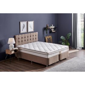 Niron Helen Full Ergonomik Aleo Vera Kumaşlı 150x200 cm Yatak