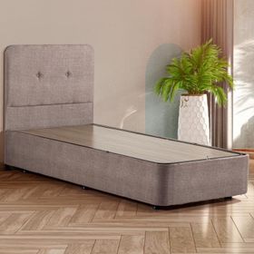 Niron Luna 100x200 cm Tek Kişilik Kumaş Baza Seti