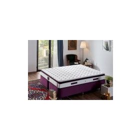 Niron Purple 160X200 Çift Kişilik Pedli Yaylı Yatak