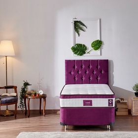 Niron Violet Full Ortopedik Pedli Yaylı 100x200 cm Yatak
