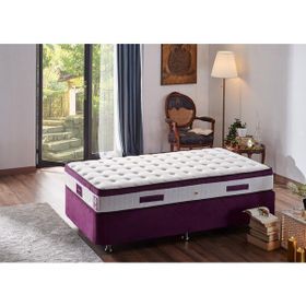 Niron Violet Full Ortopedik Pedli Yaylı 100x200 cm Yatak