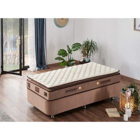 Niron Yatak 120x200 cm W.Cotton Tek Kişilik Pedli Yatak Full Ortopedik Yaylı Yatak