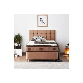 Niron Yatak 120x200 cm W.Cotton Tek Kişilik Pedli Yatak Full Ortopedik Yaylı Yatak