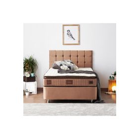 Niron Yatak 120x200 cm W.Cotton Tek Kişilik Pedli Yatak Full Ortopedik Yaylı Yatak