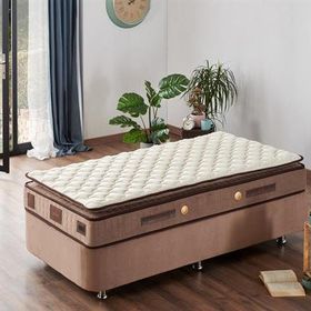 Niron Yatak 120x200 cm W.Cotton Tek Kişilik Pedli Yatak Full Ortopedik Yaylı Yatak