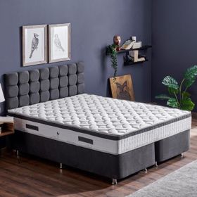 Niron Yatak 140 x 190 Aloe Vera Çift Kişilik Full Ortopedik Sert Yatak