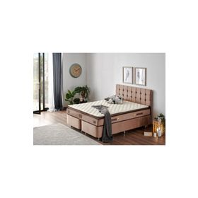 Niron Yatak 150x200 cm W.Cotton Çift Kişilik Pedli Yatak Full Ortopedik Yaylı Yatak