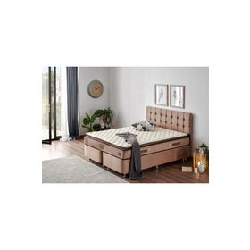 Niron Yatak 160x200 cm W.Cotton Çift Kişilik Pedli Yatak Full Ortopedik Yaylı Yatak