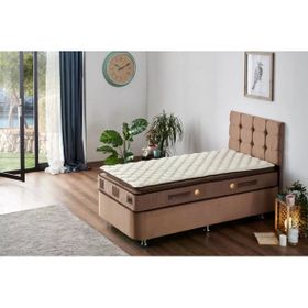 Niron Yatak 90x190 cm W.Cotton Tek Kişilik Pedli Yatak Full Ortopedik Yaylı Yatak